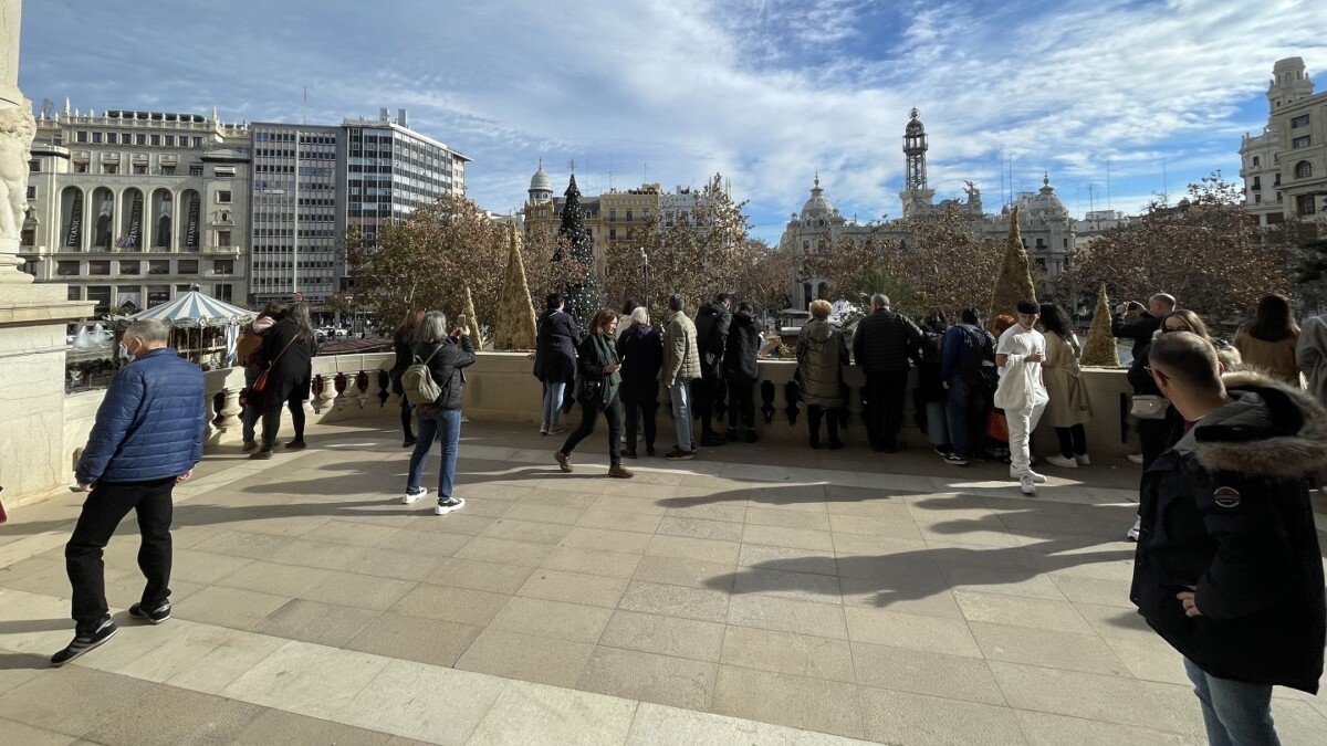 Visites balcó Ajuntament València